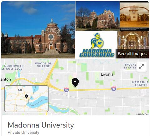 Madonna University History