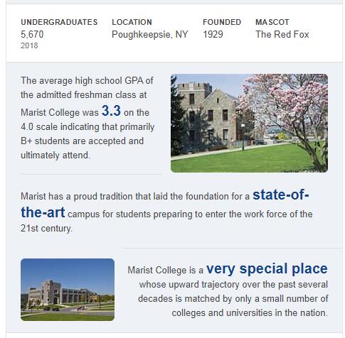 Marist College History