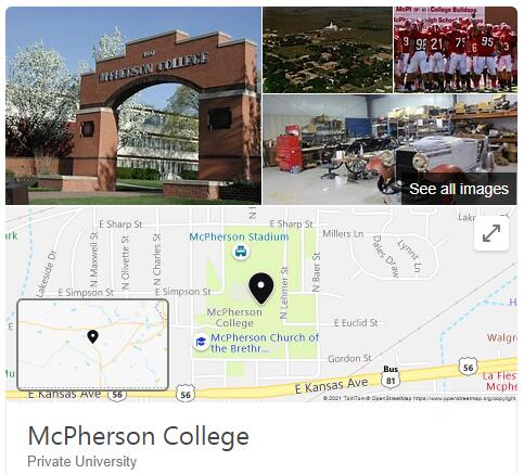 McPherson College History