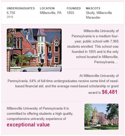 Millersville University of Pennsylvania History