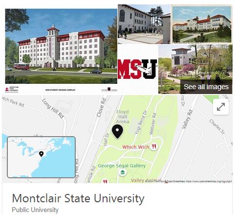 Montclair State University History