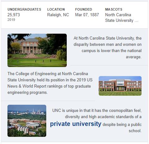 North Carolina State University-Raleigh History