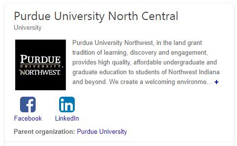 Purdue University-North Central History