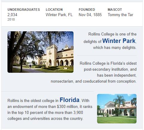 Rollins College History