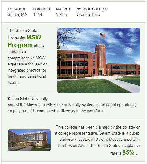 Salem State College History