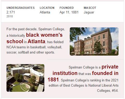 Spelman College History