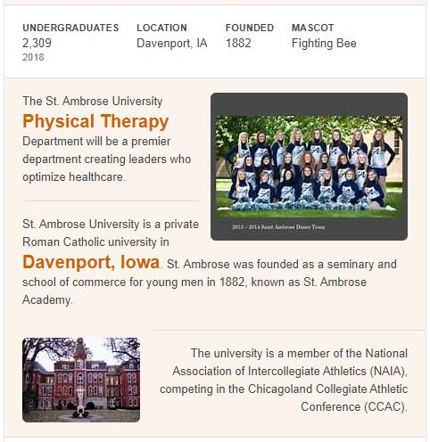 St Ambrose University Rankings Top Schools in the USA