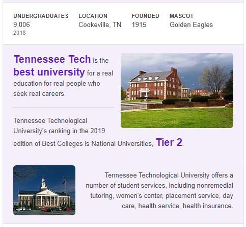 Tennessee Technological University History