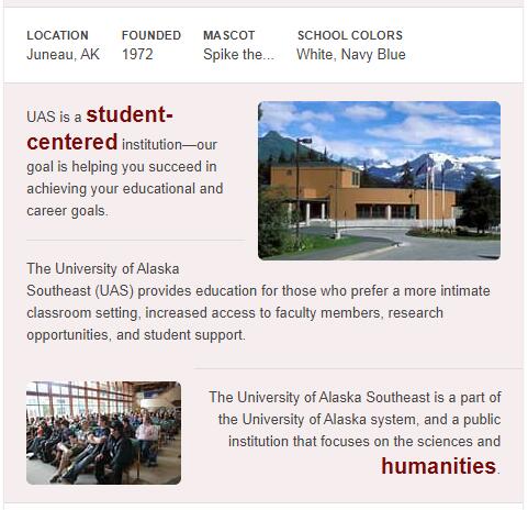 University of Alaska-Southeast History