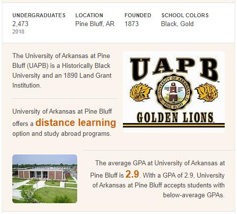 University of Arkansas-Pine Bluff History