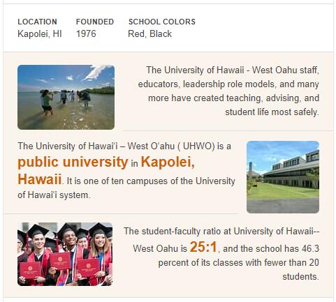 University of Hawaii-West Oahu History