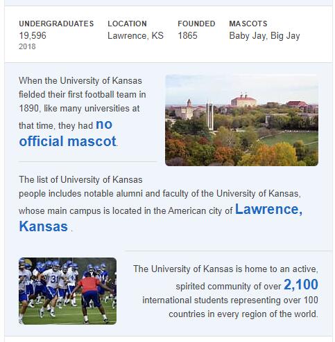 University of Kansas History