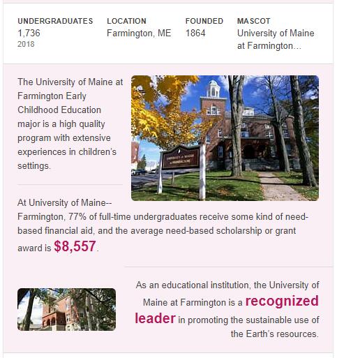 University of Maine-Farmington History