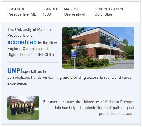 University of Maine-Presque Isle History