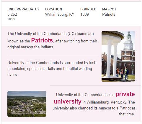 University of the Cumberlands History