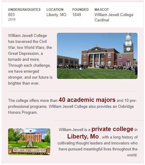 William Jewell College History