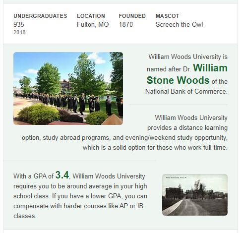 William Woods University History