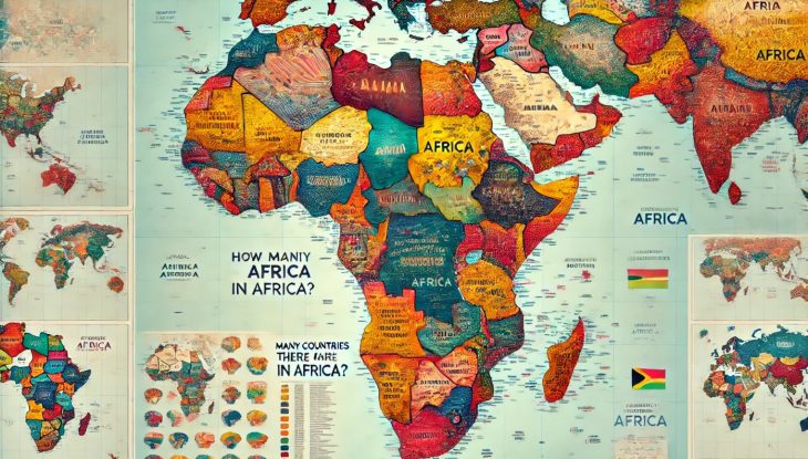 How many countries are there in Africa