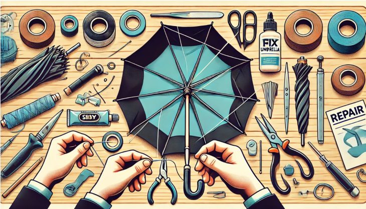 How to Repair a Broken Umbrella