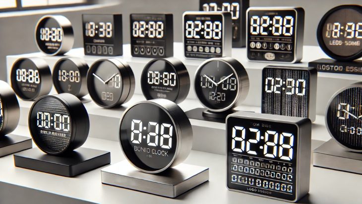 Custom Binary Clocks